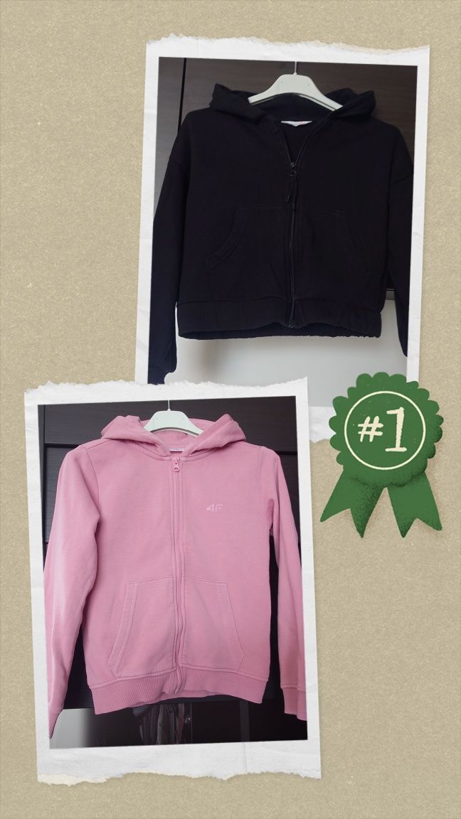 Paka ubrań134, wyprzedaż szafy H&M, 4F, Atut, Cool Club