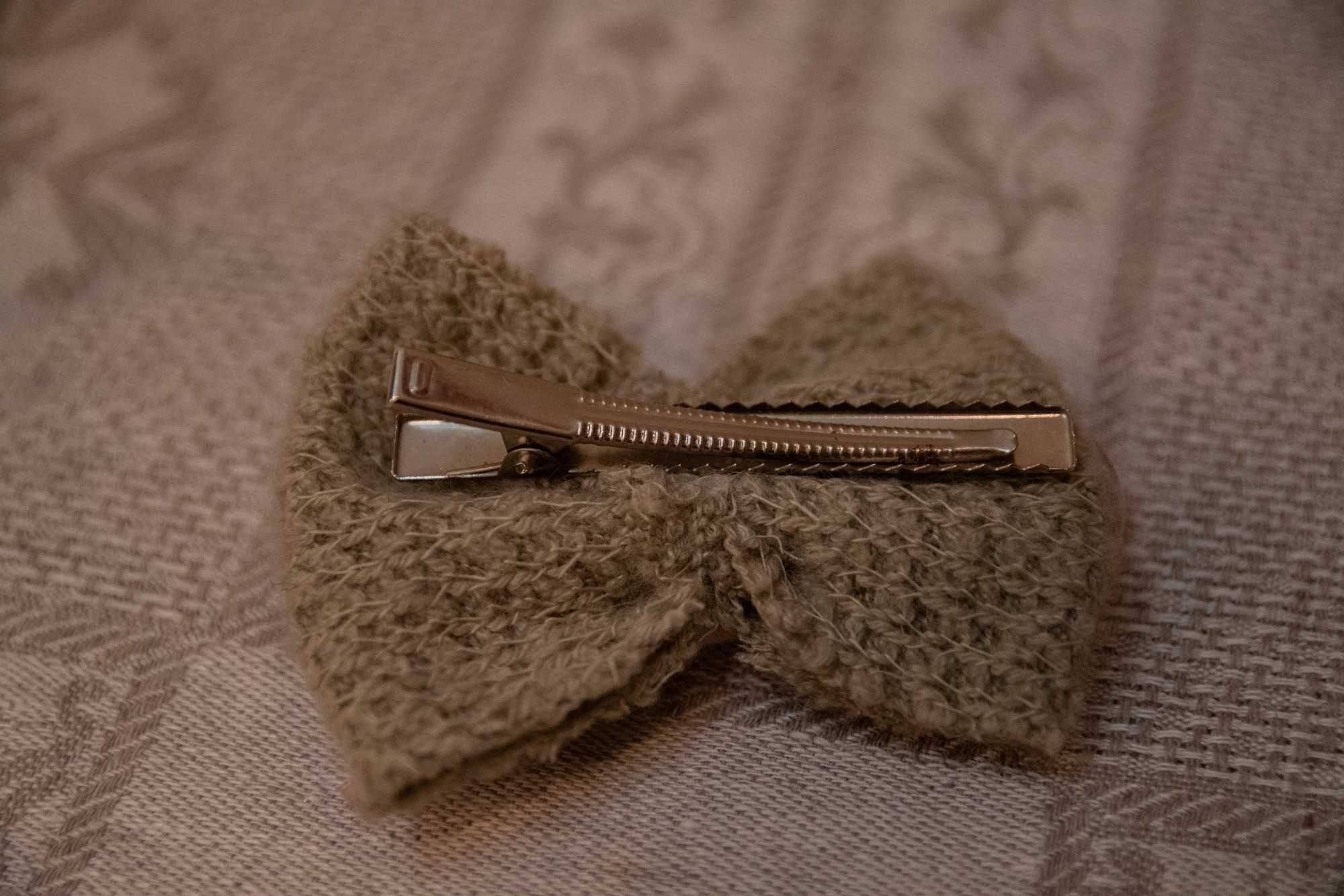 Заколка бант ручної роботи hand made
