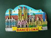 Komplet 4 magnesów: Barcelona, Milano, Tbilisi, Good times