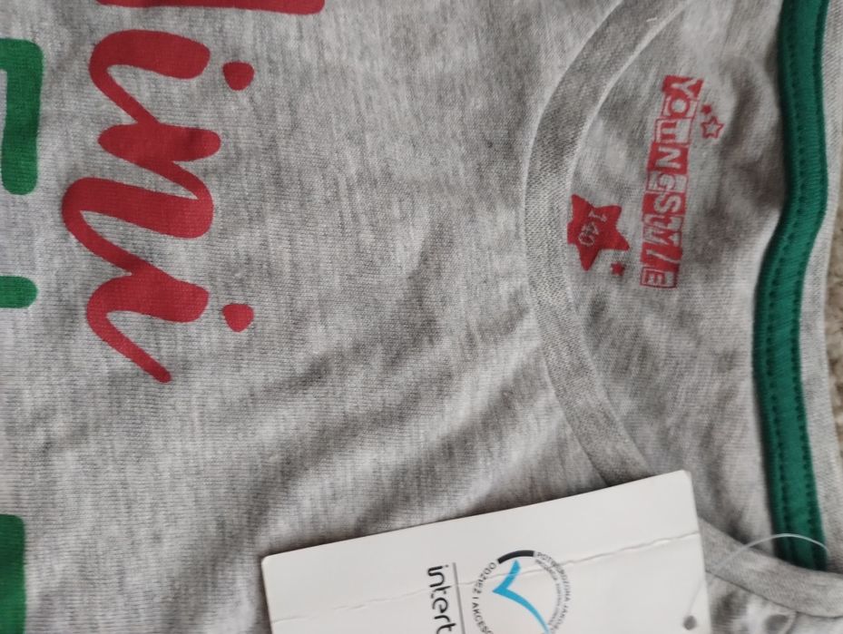 Nowa bluzka świąteczna 140