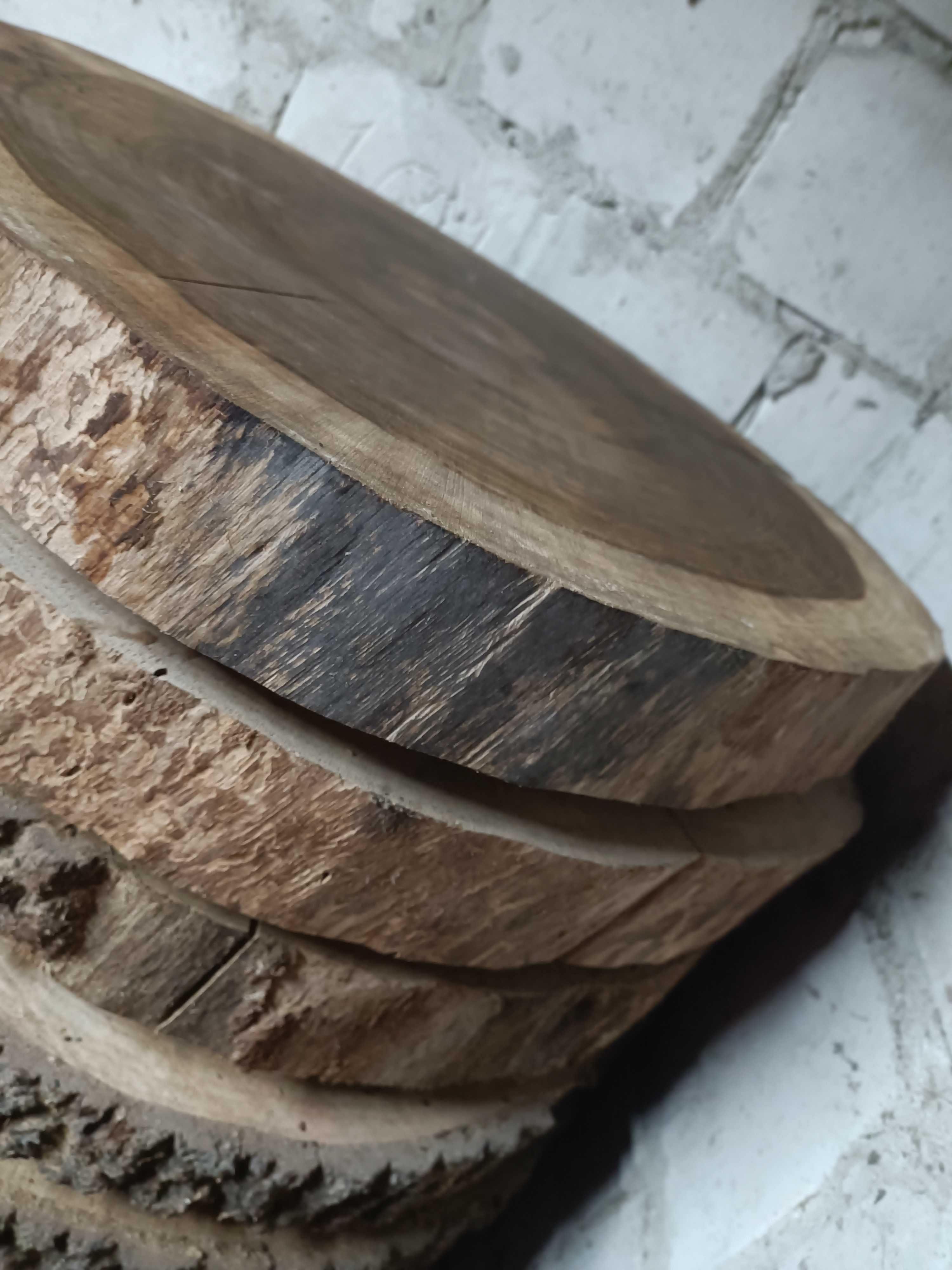 Plaster drewna dąb 70-85 cm  sezonowane cięte na traku szlifowane