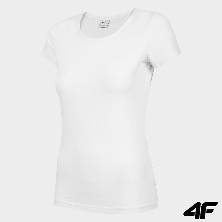 Koszulka Damska 4f T-shirt Damski Bawełniany Casual Limitowany