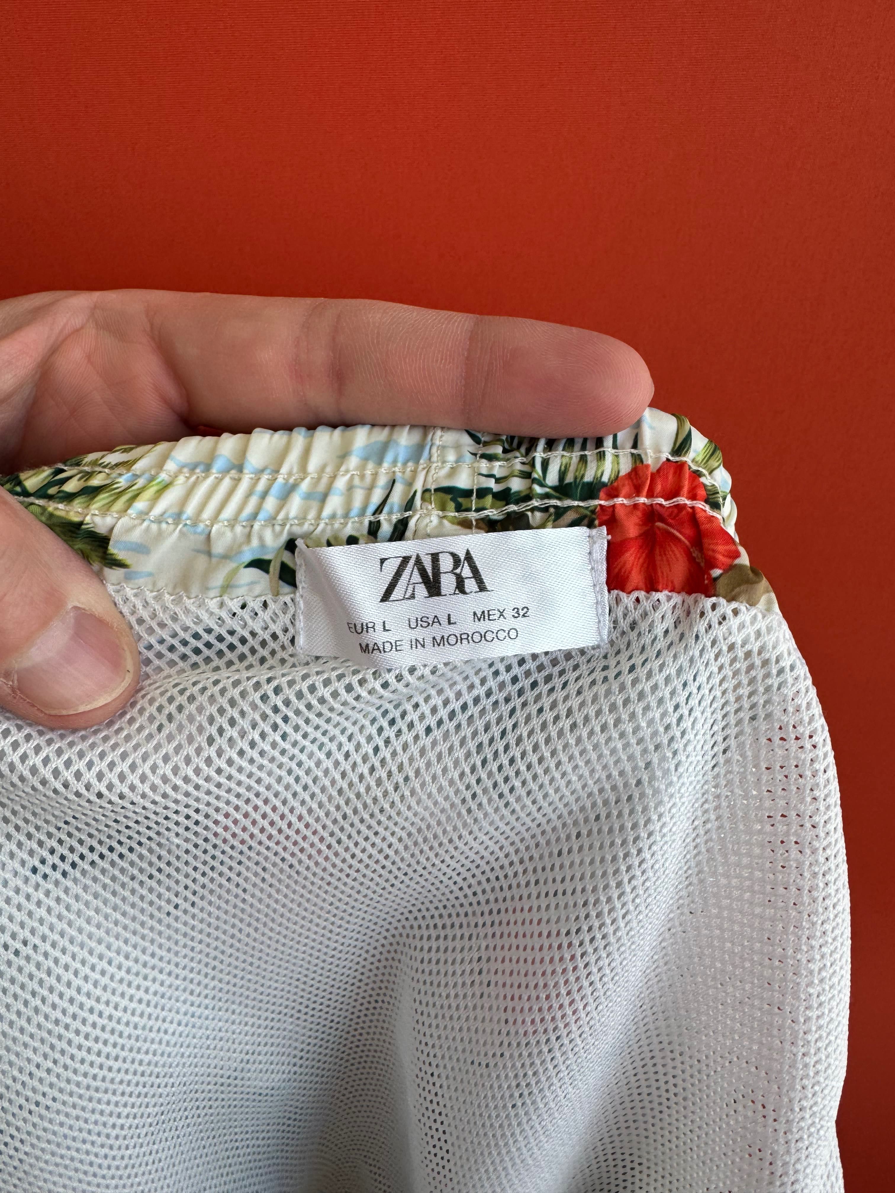 ZARA чоловічі купальні пляжні шорти для моря пляжу басейну розмір L 32