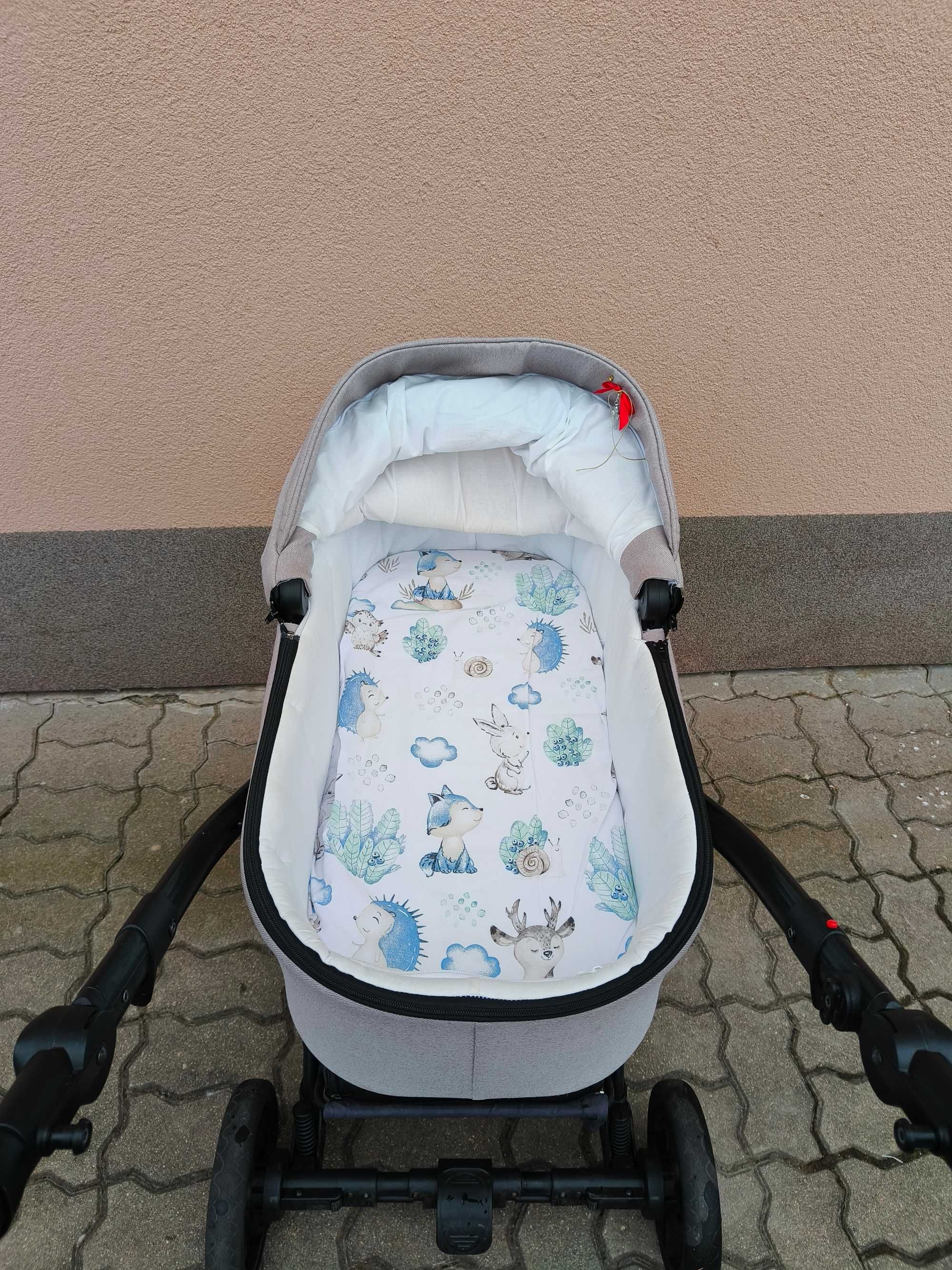 Wózek dziecięcy Milu Kids Atteso 3w1 (gondola, spacerówka, nosidełko)