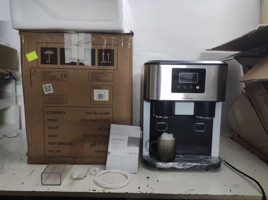 Ледогенератор льодогенератор Klarstein Eiszeit Crush 3в1+дробилка
