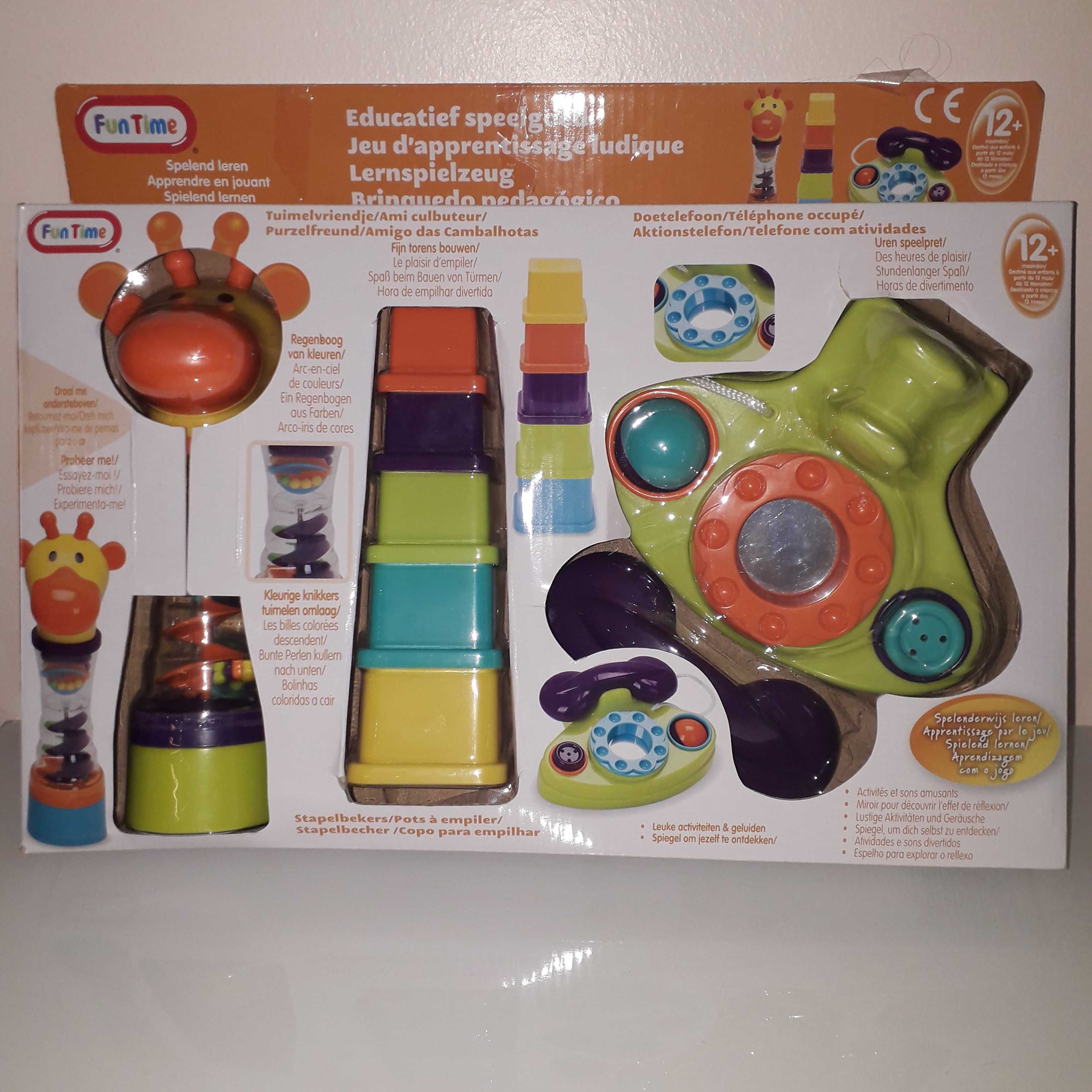 Brinquedo FUNTIME - Educativo e Didático- Encaixe para Bebe