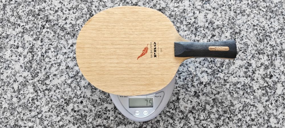 Raquete de tênis de mesa profissional