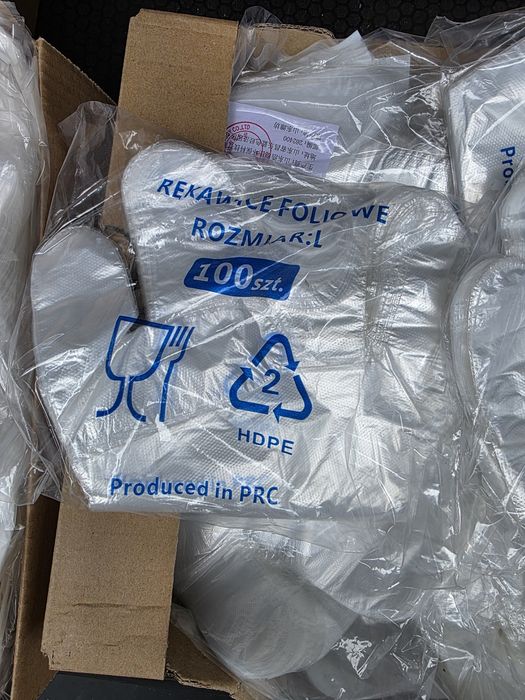 Rękawiczki jednorazowe HDPE 10.000 szt.