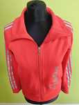 Bluza ja zamek Adidas 36 czerwona damska