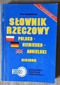 Słownik rzeczowy Polsko-Niemiecko-Angielski