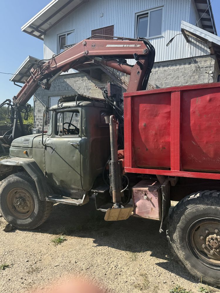 Продам зіл131 самосвал з маніпулятором