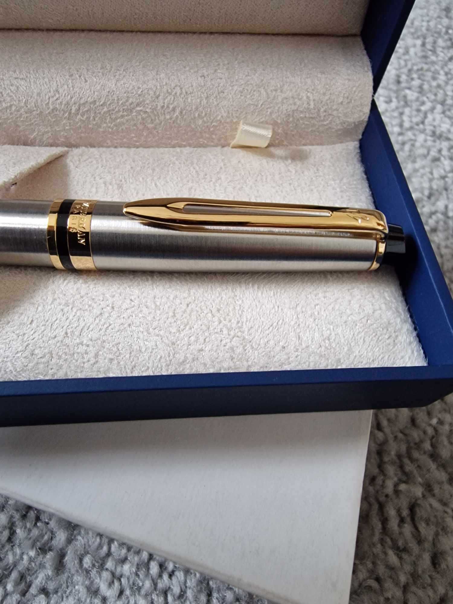Długopis Waterman Expert stalowy GT - nowy , zapakowany !