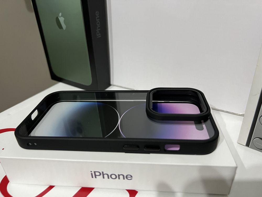 Чехол Iphone 14 pro deep purple, 14 pro max black, top качество