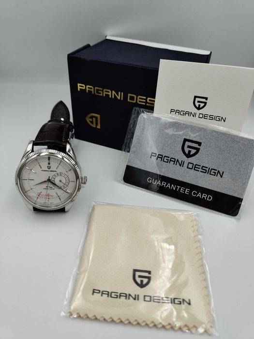 Zegarek Pagani Design z japońskim mechanizmem Seiko VH65 szafir nowy