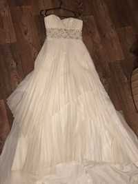 Свадебное итальянское платье