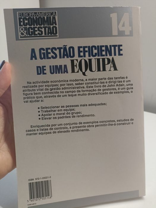 Livro A gestão eficiente de uma equipa - John adair