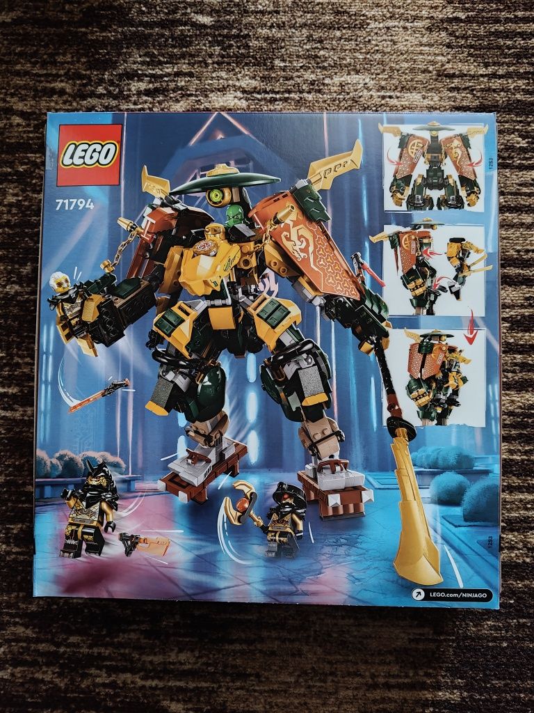 Lego Ninjago 71794 Drużyna mechów ninja Lloyda i Arina