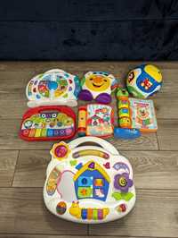 Zabawki fisher price stolik edukacyjny hula kula pianino