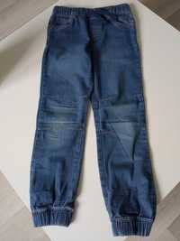 Yigga chłopięce spodnie młodzieżowe jeans wiązane r 134