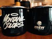 Nowy Kubek MTN Montana graffiti emaliowy kawa, herbata w plenerze