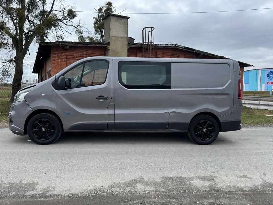 Fiat TALENTO DŁUGI 5 OSÓB  2017. 1,6d 125km Klimatronic Długi Long 5 osób Navi Kamera 23% brutto