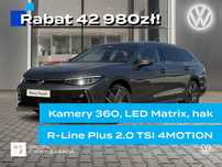 Volkswagen Passat hak, kamery 360, panorama, Matrix LED, IQ.Drive, Wnętrze +, radio 15'