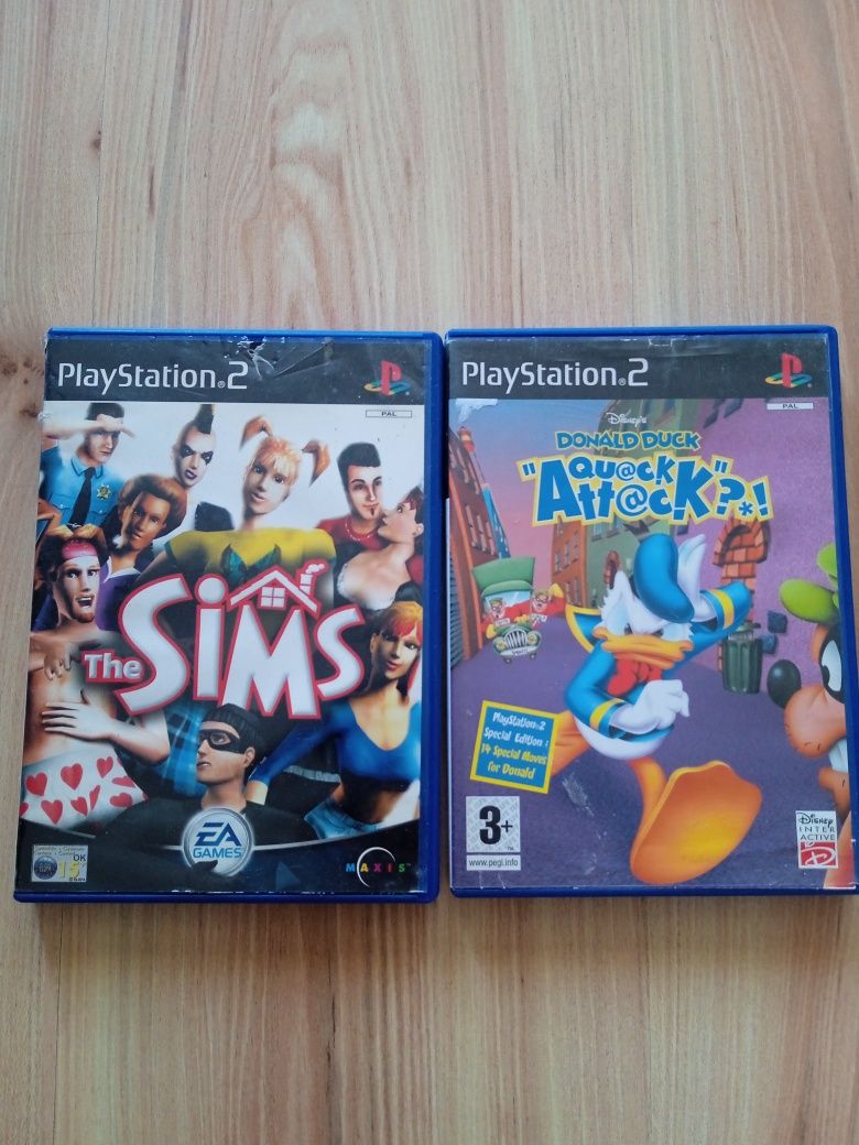 PS2 gry The Sims, Donald duck