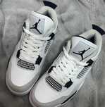 ButyDamskie Jordan‍ 4‍ Retro‍ Military‍ Black‍ Uniseks Roz.43