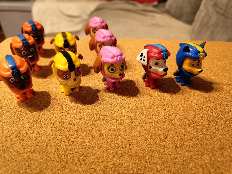 Nowe psi patrol figurki małe seria wodna sea morska na tort piniata