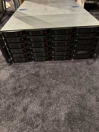 Rack servidor 24 bay + 6 mini sas sff8643 to sata