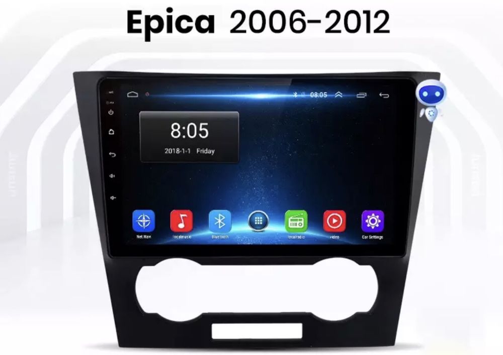 Штатная магнитола Chevrolet Epica(2006-2013) ANDROID 10