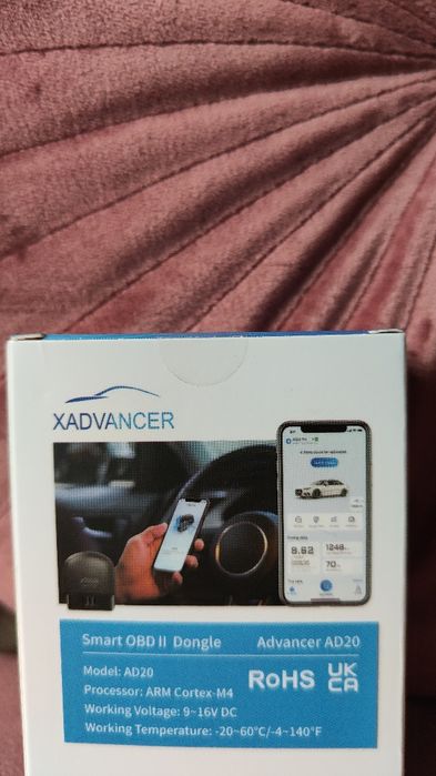 XTOOL AD20PRO Tester diagnostyczny APLIKACJA SMARTOFON iOS Android