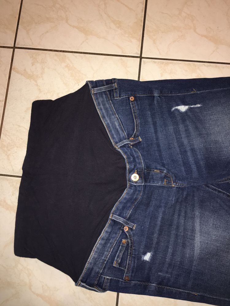 Spodnie ciążowe jeansowe DENIM rozm. 40