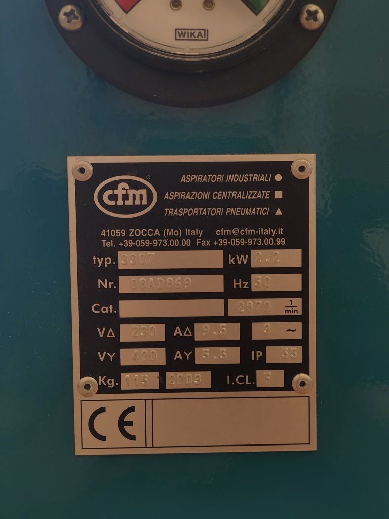 Aspirador Industrial Nilfisk-CFM 3307 – Trifásico