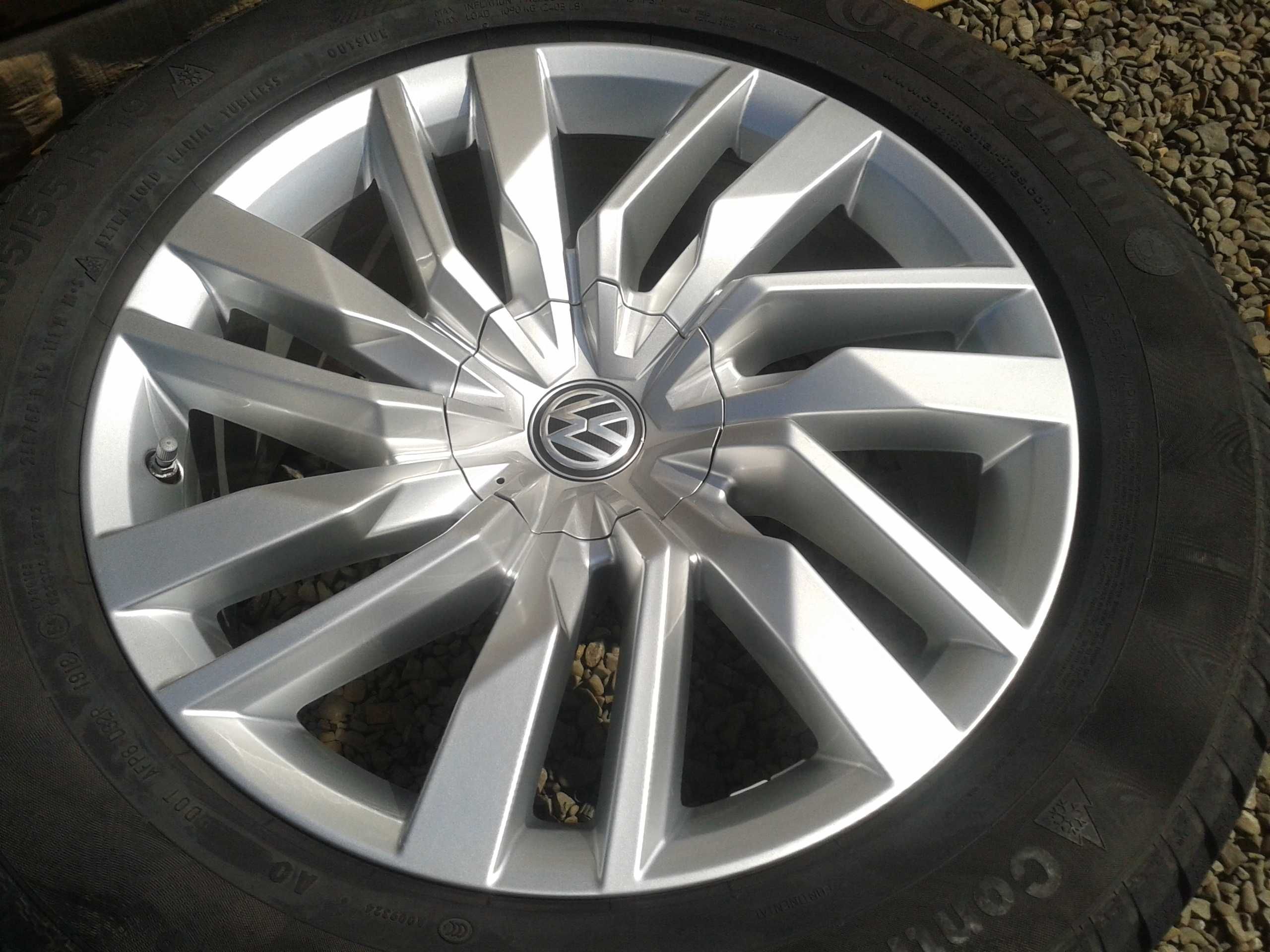 oryginalne r19 kola volkswagen touareg 255 55 audi q7 q8 macan 5x112