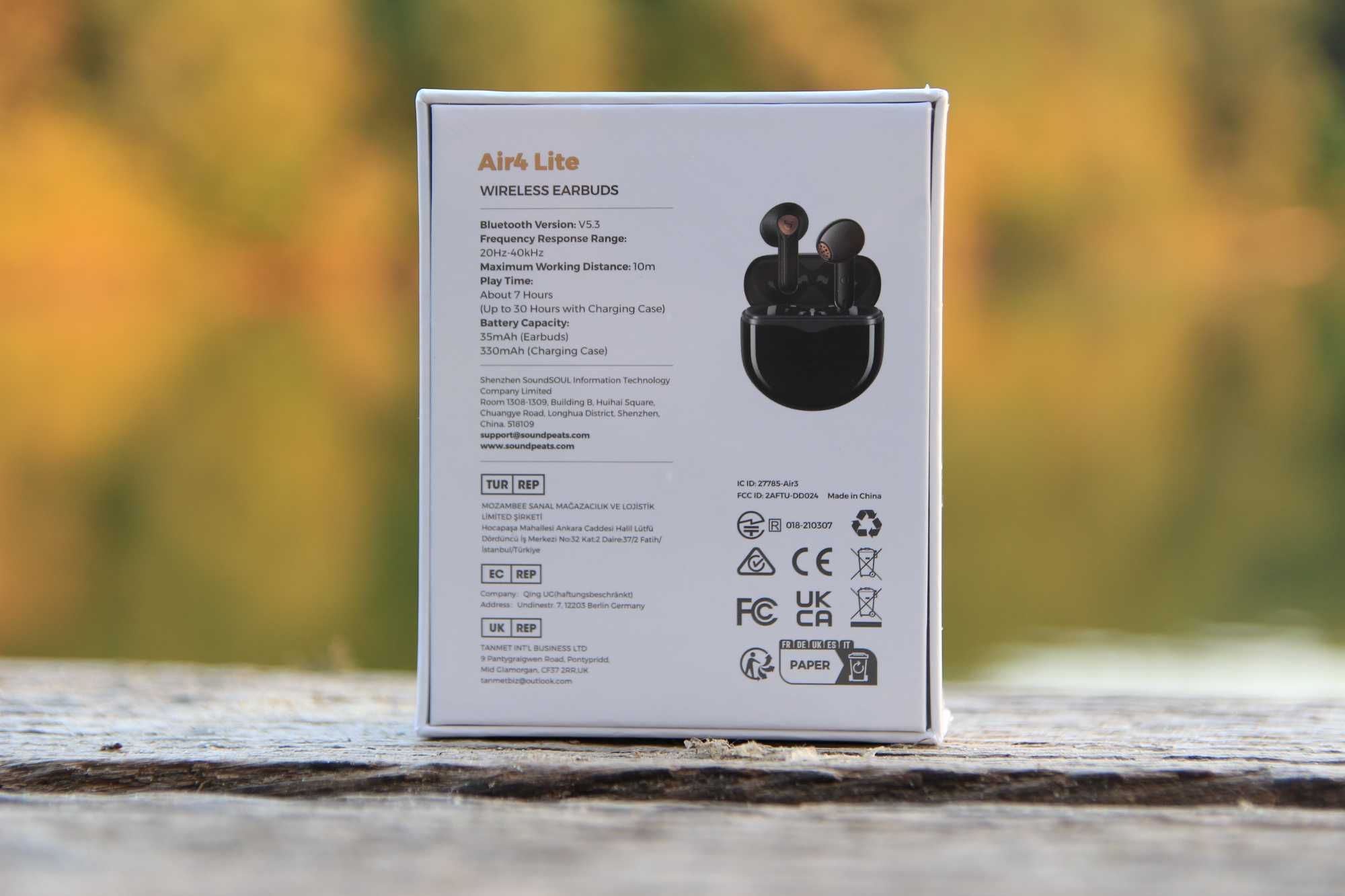 ТОП зручність! SoundPEATS AIR 4 Lite|LDAC|Блютуз наушники вкладыши