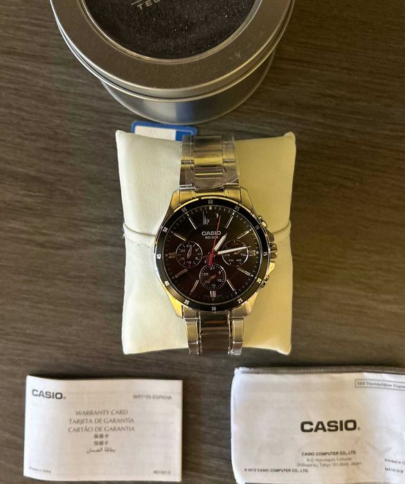 Годинник Casio MTP-1374D-1A оригінальний, новий, повний комплект
