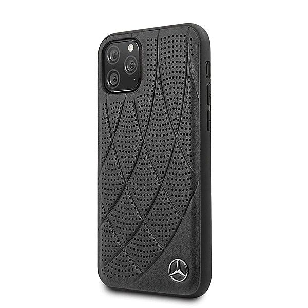 Etui Mercedes Bow Line na iPhone 11 Pro - czarne