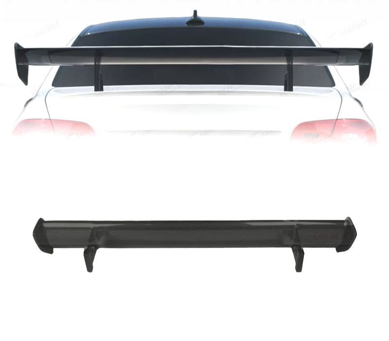 AILERON SPOILER BMW E46 CABRIO 03-07 LOOK GTS PRETO BRILHANTE