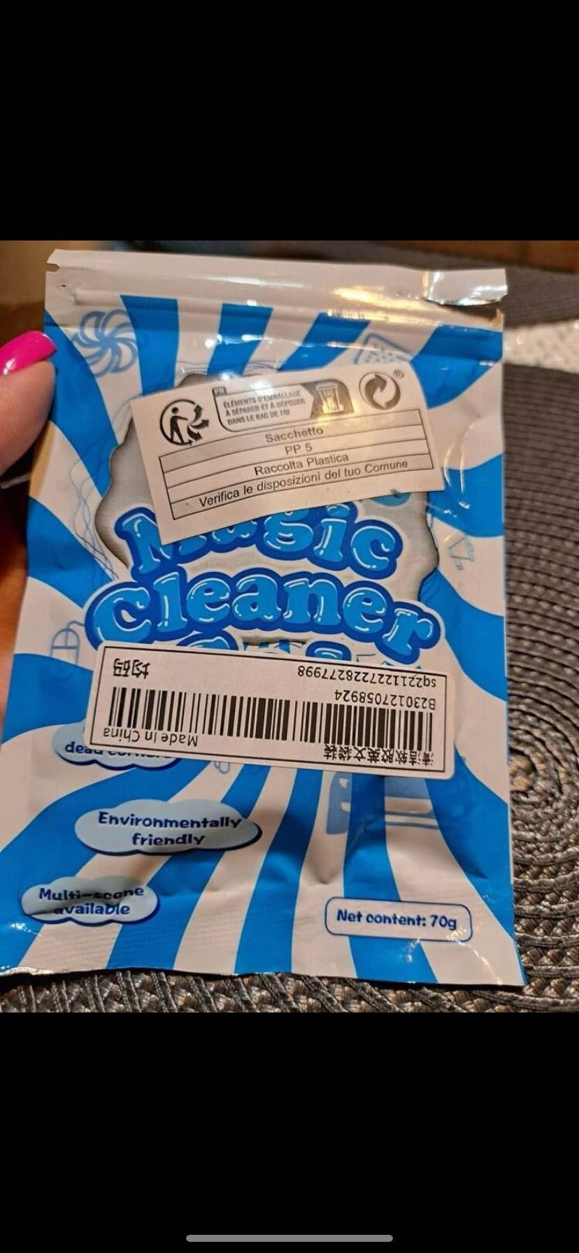 Klej do czyszczenia szczelin magic cleaner