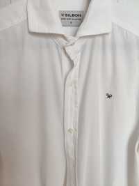 Camisa Oxford branca Silbon