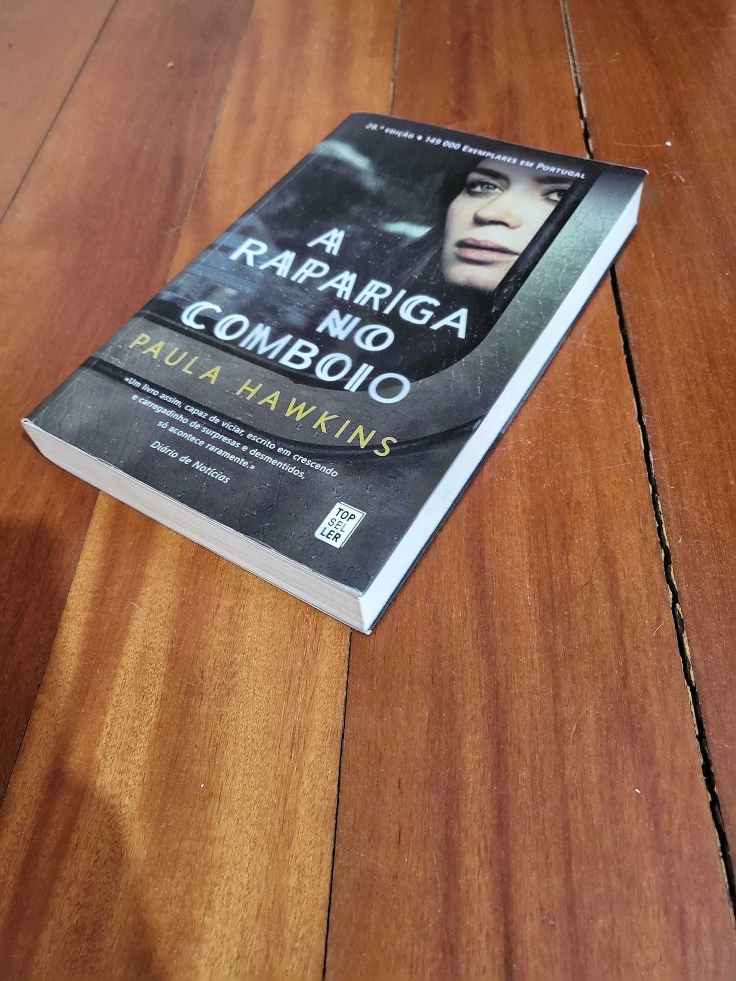 livro A Rapariga no Comboio