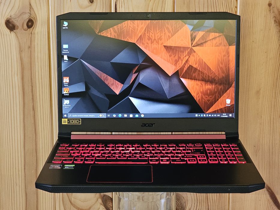 Nitro 5 15.6"/Ryzen 5/GTX 1650/RAM 16GB/SSD 256/HDD 1000GB