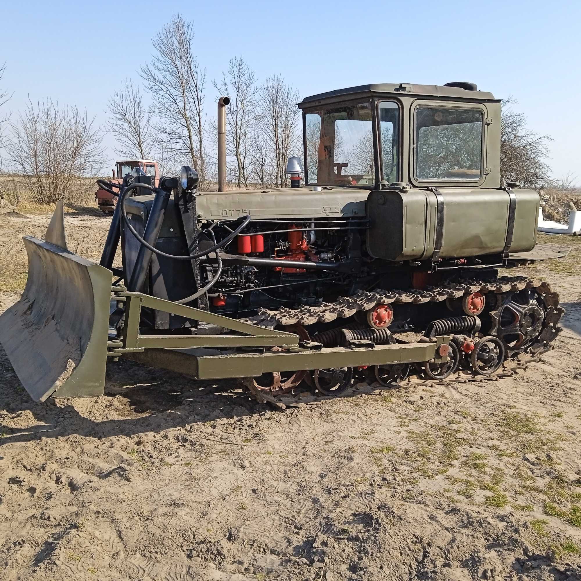 spycharka spychacz spych dt 54  det dt75 dt 75 m dt 75 b dt75b dt 74