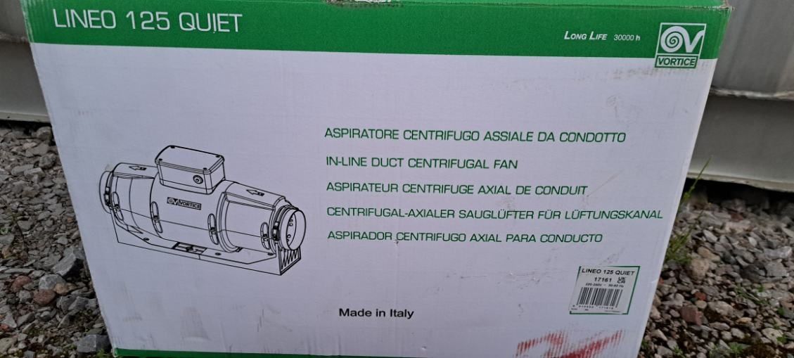 Wentylator lineo quiet 125 NOWY