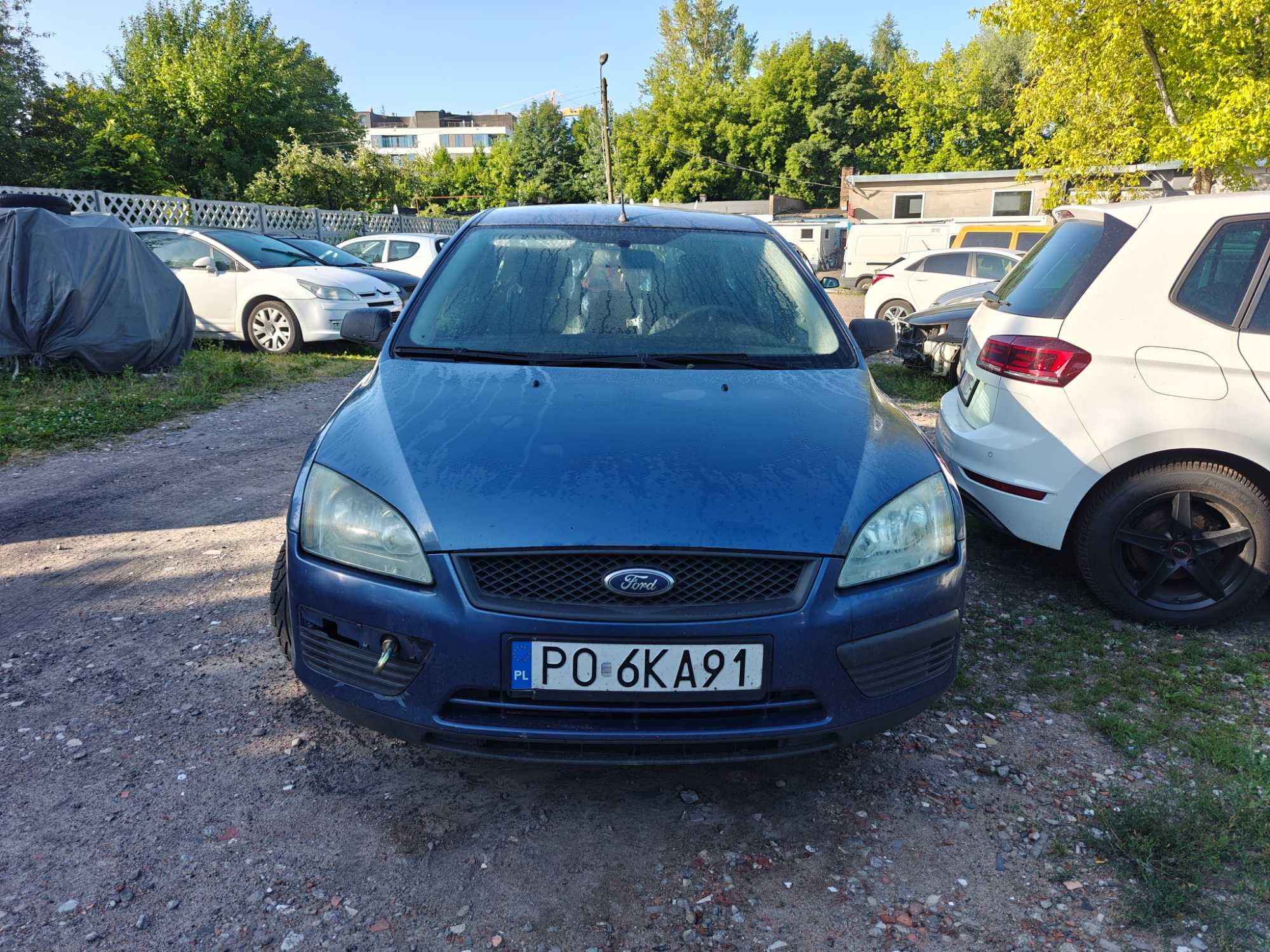 Ford Focus MK2 Kombi 2005 1.6 Benzyna + LPG - uszkodzony