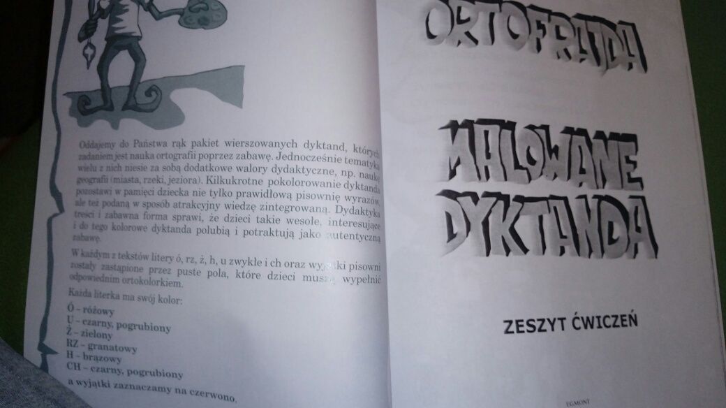 Ortofrajda. Malowane dyktanda. Zeszyt ćwiczeń. Lesław Furmaga