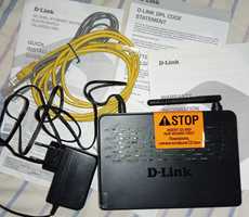Срочно продам роутер D-Link Wireless N150 ADSL2 + USB Modem Router