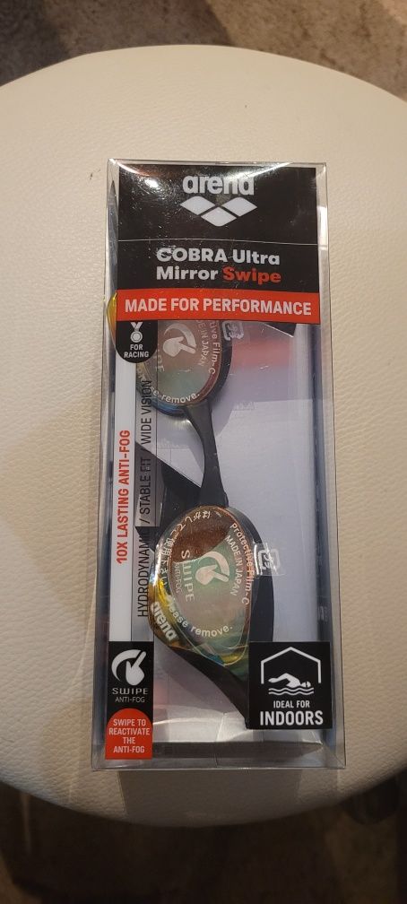 Arena Okularki Pływackie Cobra Ultra Swipe Mirror