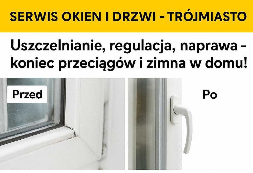 Serwis okien i drzwi - Trójmiasto